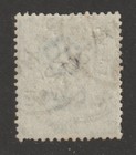 Great Britain  Scott   54  Plate 5  Used   F  1sh Victoria  1867  Stock Exchange