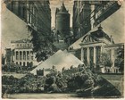 1939 Latvija Latvia Riga Ornate Architecture Cover  letter Usa 