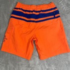Vintage Polo Ralph Lauren Men s Orange Striped Swim Trunks Shorts L Large