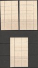Tokelau Islands 1966 Fiscal Stamps Of New Zealand Surcharged - Blocks Of 4