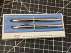 Cross 3501 Chrome Ball Pen   Pencil Set     Vintage  Made In Usa