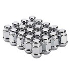 12x1 5 Wheel Lug Nuts  20pcs 12mmx1 5 Closed End Bulge Acorn 1 4 Inch Chrome
