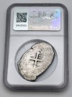 1732 Mo F Mexico 8 Reales Cob Ngc Vf Sea Salvaged Vliegenthart 26 25g   916