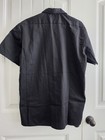 Dickies Men s M Black Short Sleeve Button-front Twill Work Shirt- New