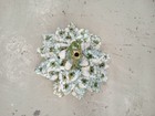 Vintage Atlantic Mold Ceramic Snow Tipped Christmas Tree