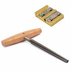 4 4 3 4 Violin Peg Hole Reamer  violin Peg Shaver Making Tool Luthier 1 30 Taper