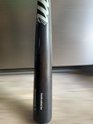 Mlb Marucci Wood Bat - Black Handle - Charcoal Gray Barrel 34   