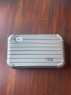 Rimowa Lufthansa First Class Amenity Kit  Color   Metallic Silver   Euc