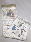 New Vintage Peter Rabbit Qualicraft Fabric Abc 1 Yard With Instructions