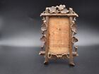 Hand Carved 1900s   Antique Wood Frame Box Photo Vtg American Victorian Art Old