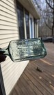 Aqua 1850s Storrs   Chemical Hair Invigorator   Philada Bottle Pontil