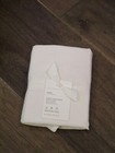 Pottery Barn Spencer Washed Cotton White Euro Pillow Sham New