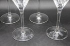 Vintage Mikasa Crystal Wine Glasses Goblets Cocktail Holiday Bar Set 4