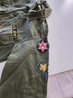 Vintage U s  Army Og-107 Utility Shirt Jacket Military Patches Vietnam Era