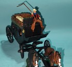 Far West Cowboys Wells Fargo Stage Coach  Dsg Plastic Toy Soldiers Set Britains