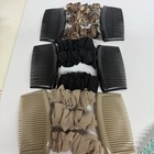 Vtg Assortment Of Hair Clasps And Combs  Beaded Sequin