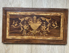 Antique 1800   s Italian Marquetry Wood Set Of 4 Panels