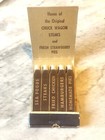 Vtg Matchbook Grisingers Drive-in Long Beach Ca Early 15 Feature Lion Wide Full