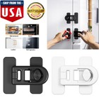2   Child Proof Fridge Door Lock Refrigerator Freezer Latch For Kids Safety Usa