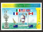 Solomon Islands America s Cup 570-575 Complete Set 10 Strips Of Stamps   Sheet