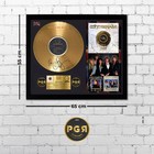 Gold Plated Lp Vinyl - White Snake - Memorabilia Music Gift   Pgr