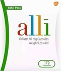 Allii Diet Weight Loss Pills Orlistat 60mg Capsule 170 Count New Sealed    