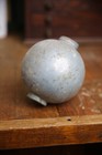 Vintage Antique Lightning Rod Ball Metal Mold Weathervane Bar Roof Topper Rare