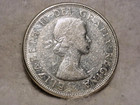 1964 Canada 50 Cents  800 Silver Coin