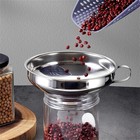 Stainless Steel Canning Funnel Set For Mason Jars     Wide Mouth Funnel