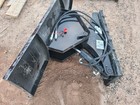 Skid Steer Snow Plow Blade Attachment  msg Me For Shipping  