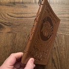 Loot Crate Qmx Firefly serenity Brown Faux Leather Blank Journal notebook Emboss