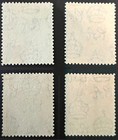 Northern Rhodesia 1938-1952 George Vi 2sh6p 3sh 5sh 10sh Stamps  41-44 Mvlh Ng