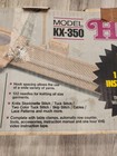 Brother Kx-350 Home Knitting Machine In Original Box Vtg  W  Manual