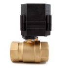 1  Npt Motorized Ball Valve N c Multi-volt 9v 12v 24v  Ac dc 2-wire Brass