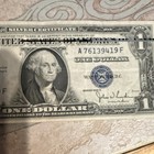 1935  1 Silver Certificate Banknote One Dollar United States Of America Note