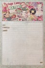 Vintage Label Letter Set - Cute Korean Daiso Stationery - Kawaii Writing Paper