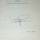 Talk Radio  1988  Oliver Stone Script 118pp Possible Signed Coa