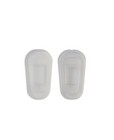 Nose Pad Covers Slipon Eyewear Soft Silicon Large Clear 18mm  Ten  10  Pairs