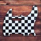 Custom 3d Printed Telecaster Pickguard - Us mim 8 Hole Checker Board Design