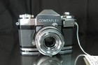 Vintage Zeiss Ikon Contaflex Super 35mm Slr Film Camera With Tessar 50mm F 2 8