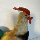 Read 7    1950-60s Steiff Rooster Chicken Bird No Ids Mohair