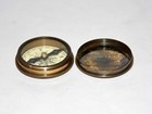 Vintage Antique Brass Compass Maritime Marine Poem Compass Gift Collectible Item