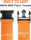 Luggage Straps For Suitcases Tsa Approved Travel Belt 4 Pack By  orange 