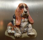 Dog Beagle Refrigerator Magnet 2x2 5 In