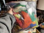 100  Wool Roving Needle Felting Merino Core  Bag 12 Oz  New Sample Pack 3 4 Lb 