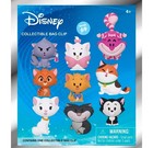 Monogram Disney Cats Collectible 3d Foam Bag Clip S69- Pick Your Disney Cat      
