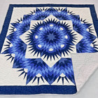 Handmade Winter Dream Patchwork Queen Size Cotton Finished Quilt