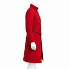 Medieval Red Quilted Gambeson Padded Armor Jacket Larp Sca Reenactment