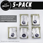 Pack Of 5 Mahogany Henna Hair   Beard Dye   100  Natural   Henna Color Lab 