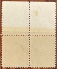 Us Scott 530 Pair Of Washington Stamps 1918-20 Plate  Mint  Vf